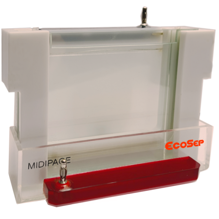 Midipage - Vertical electrophoresis single sided system of gel size 10 x 10 cm